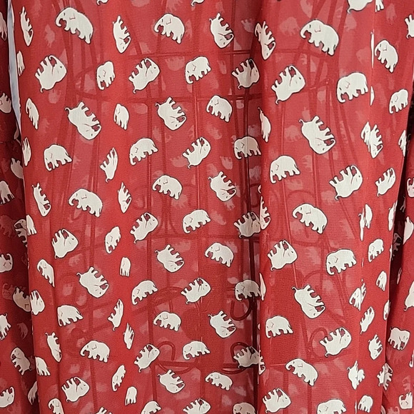 ROLL TIDE ALABAMA‎ Elephant Blouse Small - Picture 3 of 6